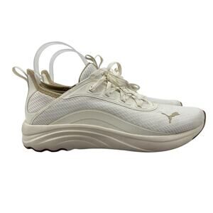 Puma Womens 9 Running Shoe White Softride Sophia Vital Lace Up Sneakers 311290